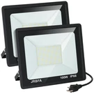 Jrbfa 2 Pack 100W Led Flood Lights Outdoor, 10000LM Work With Plug,.... Fixed Price $77.66.