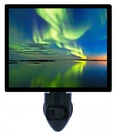 Landscape Decorative Photo Night Light, Arctic Horizontal, Aurora Borealis. Fixed Price $23.49.