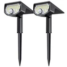 Aloftsun Solar Motion Sensor Outdoor Lights, 30 Leds Assorted Colors Sizes. Fixed Price $41.94.
