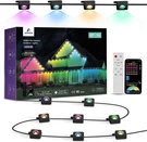 200FT Smart Rgbw Outdoor Lights, 144 Leds, IP67 Waterproof, Alexa Compatible. Fixed Price $433.99.