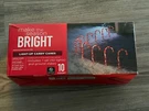 Light Up Candy Canes. 10 With Ground Stakes 9 ' Long Red & White. Fixed Price $26.99.