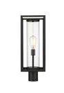 Z-lite 584PHMR Dunbroch 22" Outdoor Single Head Post Light Black, New/open Box. Fixed Price $120.00.