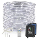 Icrgb Solar Rope Lights, 200LED 1800MAH Outdoor 66FT, Cool White. Fixed Price $28.88.
