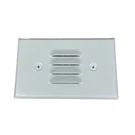 Elco Lighting Cat. No. ELST65 Mini Step W/ Louvered Faceplate, White Nib. Fixed Price $19.99.