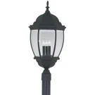 Designers Fountain 2446-BK Tiverton 3 Light 28 Inch Black Outdoor Post Lantern. Fixed Price $175.10.