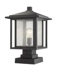 Bellevue ZPL11916 Emil 18" Tall Outdoor Pier Mount Post Light. Fixed Price $356.00.