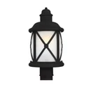 New! Sea Gull 8221401BLE-12 Lakeview 1- Light Outdoor Post Mount Black. Fixed Price $55.00.