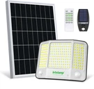 20000MAH Solar Flood Lights, 4000LM Waterproof Dual Motion Sensor With Remote. Fixed Price $89.99.
