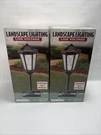Malibu Low Voltage Landscape Metal Light CM401L Pathway Black 11W Set New. Fixed Price $90.00.