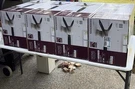 Four Home Decorators Ashby Park 44" Ceiling Fan Led Adjustable Light 75$ Each. Fixed Price $75.00.