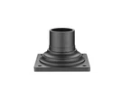 Bellevue ZPMB53267 Square 6"W Pier Mount Base - Bronze. Fixed Price $38.00.