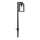 Hampton Bay Roxburgh Low Voltage Matte Black Weather Resistant Path Light. Fixed Price $34.00.