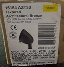 Kichler 16154 AZT30 Led Landscape Accent Light Bronze 3000K. Fixed Price $64.99.