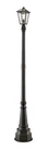 Talbot 1-LIGHT Outdoor Post Mounted Fixture In Oil Rubbed Bronze. Fixed Price $850.00.
