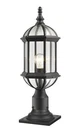 Z-lite 563PHM-533PM Annex 1 Light 22" Tall Outdoor Pier Mount Black. Fixed Price $119.00.