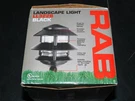 Rab LL322B Black Outdoor Pathway Landscape Light Weather Resistant Metal New. Fixed Price $35.00.