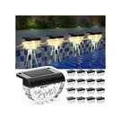 Solar Deck Lights 16 Pack Waterproof Warm White Outdoor Steps Melunar Outside. Fixed Price $59.99.