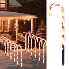 Joiedomi 12 Pcs Christmas Candy Cane Pathway Markers Inch, Warm Light. Fixed Price $62.76.