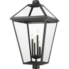 Z-lite 579PHXLXR-BK Talbot Light 34.25 Inch Black Outdoor Post Mount Fixture. Fixed Price $909.50.