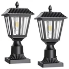 Greluna Solar Post Lamp Lights, 2 Pack 6000K Dusk To Dawn With Pi.... Fixed Price $103.80.