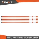 Labwork 6FT Orange Reflective Markers 5/16"DIAMETER Driveway Snow Stakes. Fixed Price $76.70.