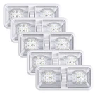 Leisure Rv Ceiling Double Dome 5-PACK, Cool White 6000-6500K. Fixed Price $60.64.