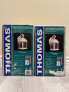 Thomas Lighting Outdoor Wall Lanterns DY6886-33 Ledgestone Finish Set Of 2 Nos. Fixed Price $74.99.