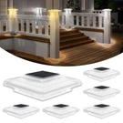 T-sun 4X4 Solar Post Cap Lights, Fence Fit For Vinyl Wo.... Fixed Price $52.14.