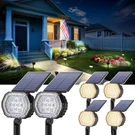 Solar Spot Lights Outdoor Waterproof IP65, 3 Modes Pk Natural. Fixed Price $33.14.