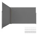 Vevor Retractable Side Awning 79 X 236 Outdoor Folding Privacy Screen. Fixed Price $255.40.