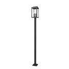Z-lite Hartwell 5 Light Outdoor Post Mounted Fixture In Sand Black Color. Fixed Price $1148.00.