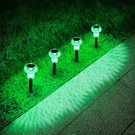 Halloween Solar Pathway Lights Outdoor 4 Pack, Green Led Driveway Po. Fixed Price $21.82.