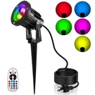 Ourleeme Lawn Flood Stake, Rgb Spot LIGHTS,8W Outdoor Led W.... Fixed Price $27.83.