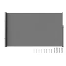 Retractable Side Awning 71 X 138 Outdoor Privacy Screen Gray H038 Vevor 180G. Fixed Price $129.99.