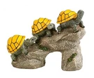Solar Powered Turtles On Log Outdoor Accent Lighting Led Garden Decor. Fixed Price $32.19.