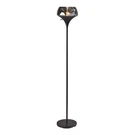 Adesso Home 2144-01 Transitional Torchiere From Eliza Collection Black Finish. Fixed Price $225.88.