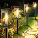 Niows 8-PACK Solar Pathway Lights Outdoor Waterproof Garden Led Auto On/off New. Fixed Price $24.95.