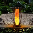 Outdoor Floor Lamp, Flickering Flame Light,solar Lanterns.... Fixed Price $90.95.