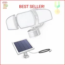 Feit Electric Outdoor Led Triple Head Solar Security Flood Lights With Motion. Fixed Price $59.75.