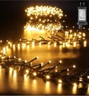 Quntis Cluster Christmas Fairy Lights - 160 Led Waterproof Firecracker String. Fixed Price $18.00.