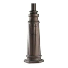 Kichler 3"X96" Cast Aluminum Outdoor Post, Black - 9542BK. Fixed Price $1264.97.