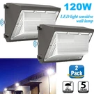 2PACK 120W Led Wall Dusk To Dawn Commercial Outdoor Security Lighting. Fixed Price $113.98.