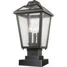 Z-lite 539PHMS-SQPM-ORB Bayland Post Light Accessories Oil Rubbed Bronze. Fixed Price $222.00.