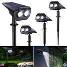 Solar Powered Outdoor - Waterproof 2 Modes Garden Spot Lights, 4 Pack. Fixed Price $31.35.