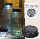 Solar Powered Mason Canning Fruit Ball Jar Led Lid Light Rustic Lamp Camping. Fixed Price $10.98.