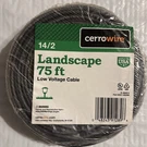 75 Ft 14/2 Low Voltage Landscape Wire. Fixed Price $31.99.