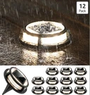 Lutec 12 Pack Solar Driveway/dock/pathway Marker Lights, Waterproof, Leds. Fixed Price $65.00.