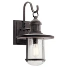 Kichler 49194WZC - Riverwood 19.5" Weathered Zinc Lantern Outdoor Wall Light. Fixed Price $137.52.