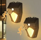 Lumsoloire Solar Wall Lights Outdoordusk To Dawn Motion Sensor Waterproof. Fixed Price $20.00.