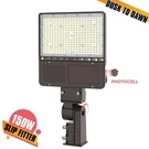 Kukuppo 150W Outdoor Street Lighting Dusk Dawn Photocell Shoebox Pole Lights. Fixed Price $108.10.
